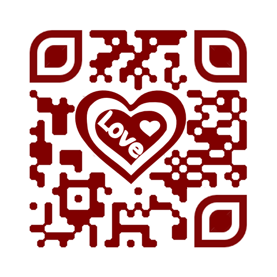 Valentine day QR Code